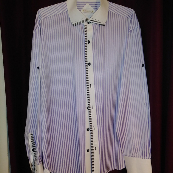 Bespoke Designer Dress Shirt - Picture 4 of 7